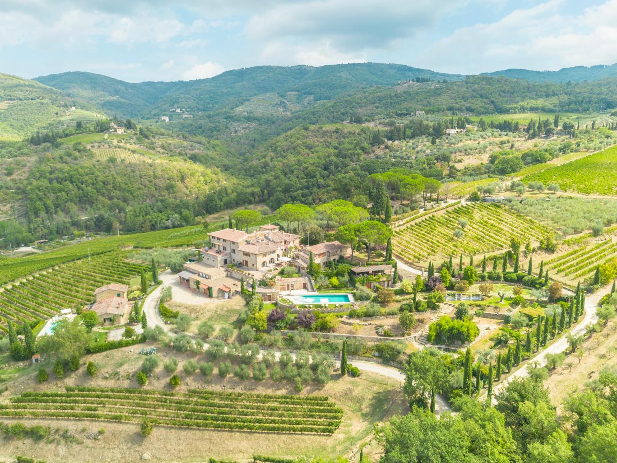 Savignola Paolina Villa Greve in Chianti Kültér fotó